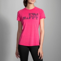 BROOKS RUN HAPPY TEE WOMEN